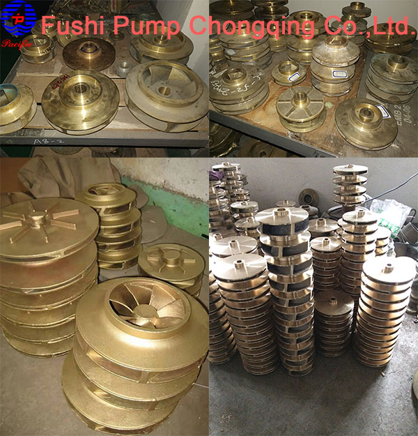 Casting Bronze Marine Pump Impeller in Factory.jpg